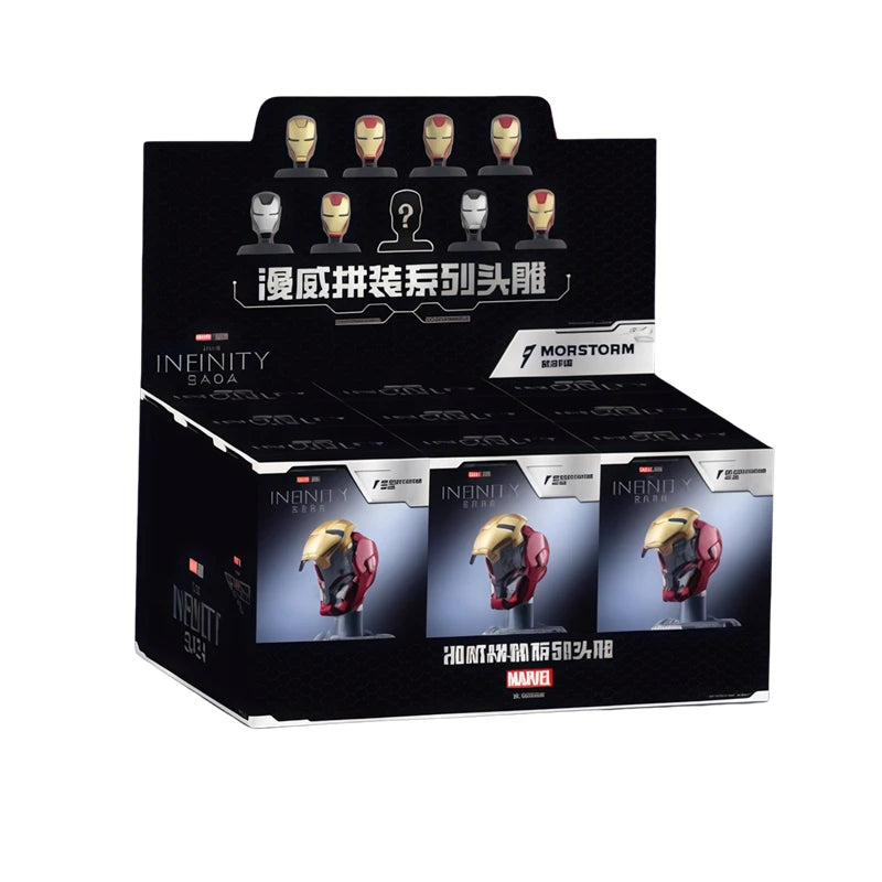 Iron Man DIY Helmet Model Kit – Collectible Assembly Figure