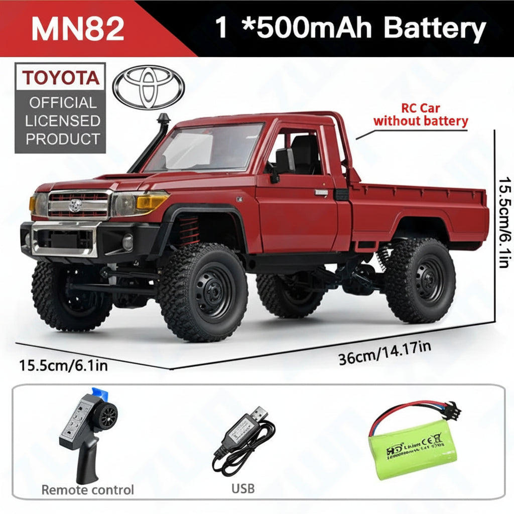 SummitCruiser™ Retro 4WD RC Pickup