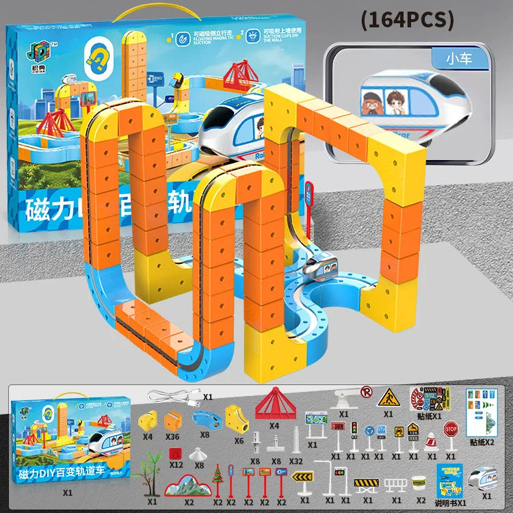 MagnoRail™ Magnetic Track Builder Set