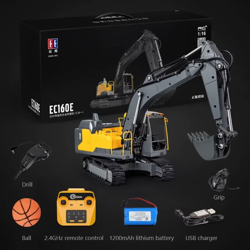 TitanForce RC Excavator 3-in-1 1:16