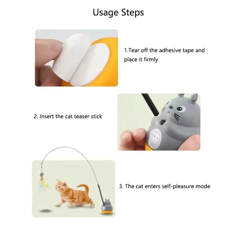 WhiskerFly™ Cat Teaser Wand