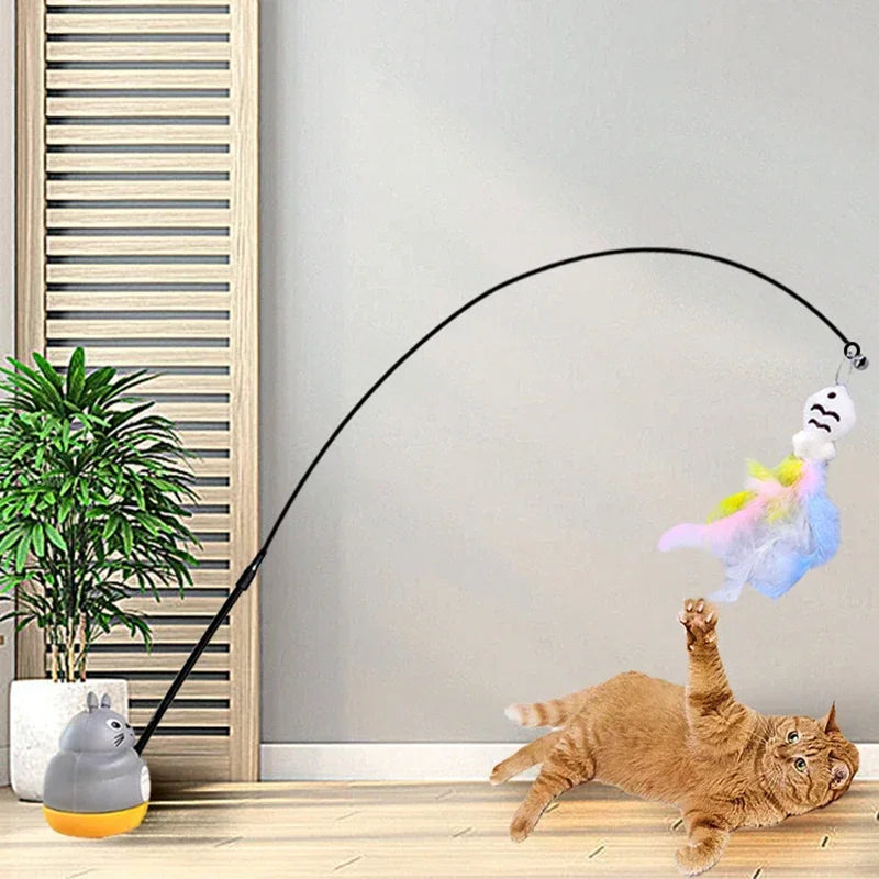 WhiskerFly™ Cat Teaser Wand