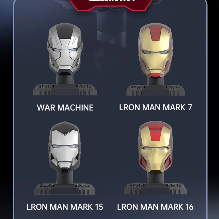 Iron Man DIY Helmet Model Kit – Collectible Assembly Figure