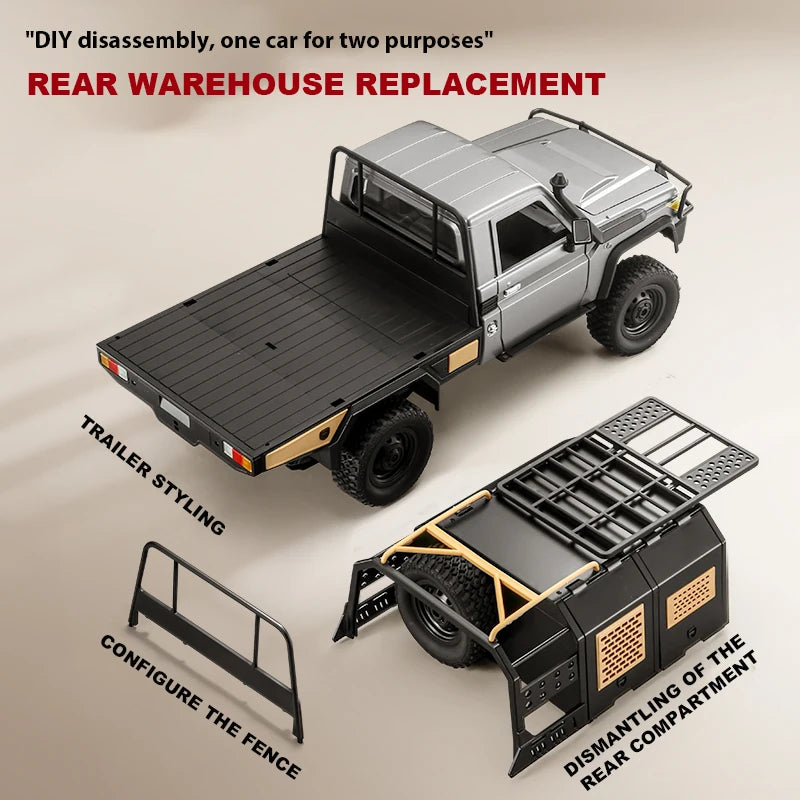 TrailMaster™ LC79 4WD RC Off-Road Pickup