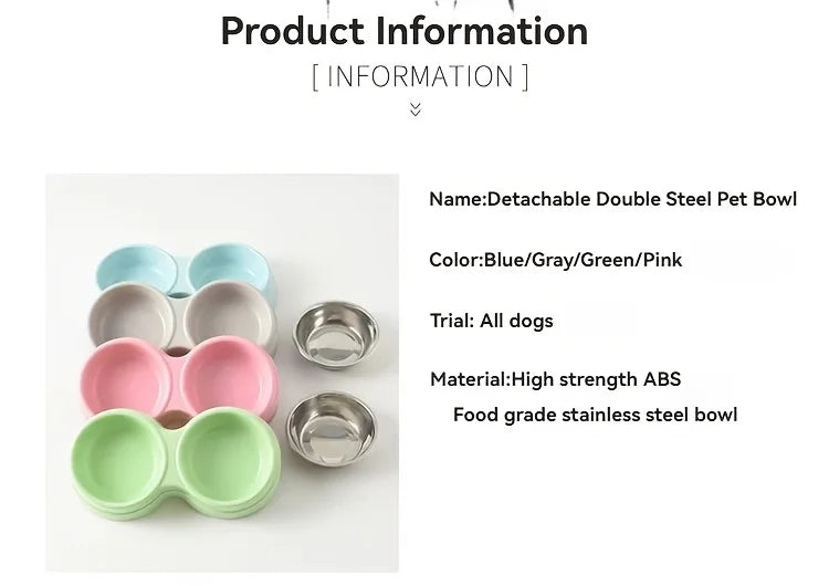 DineMate™ Dual Pet Bowl