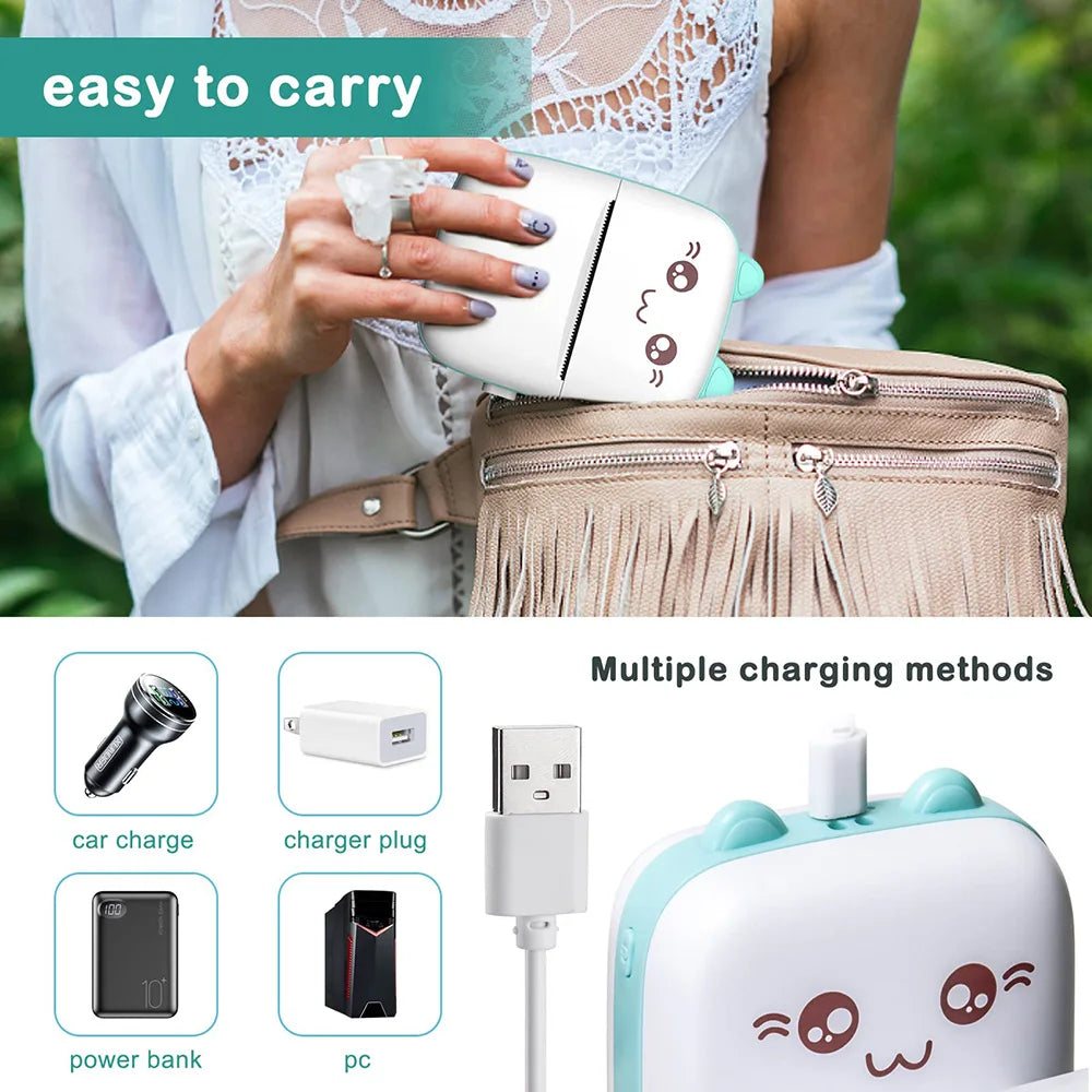 PrintPocket™ Mini Bluetooth Thermal Printer