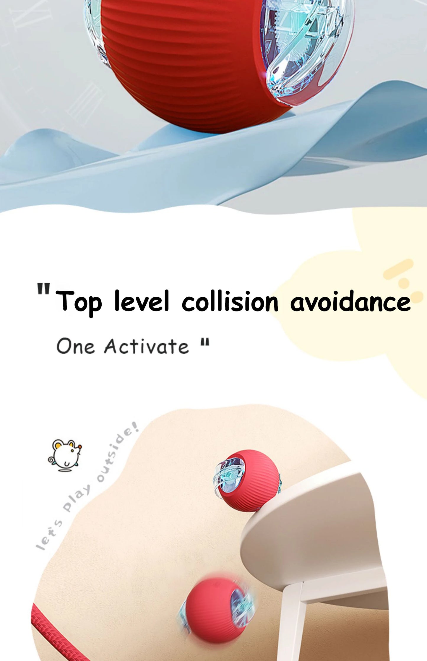 ChaseTail™ Smart Rolling Ball