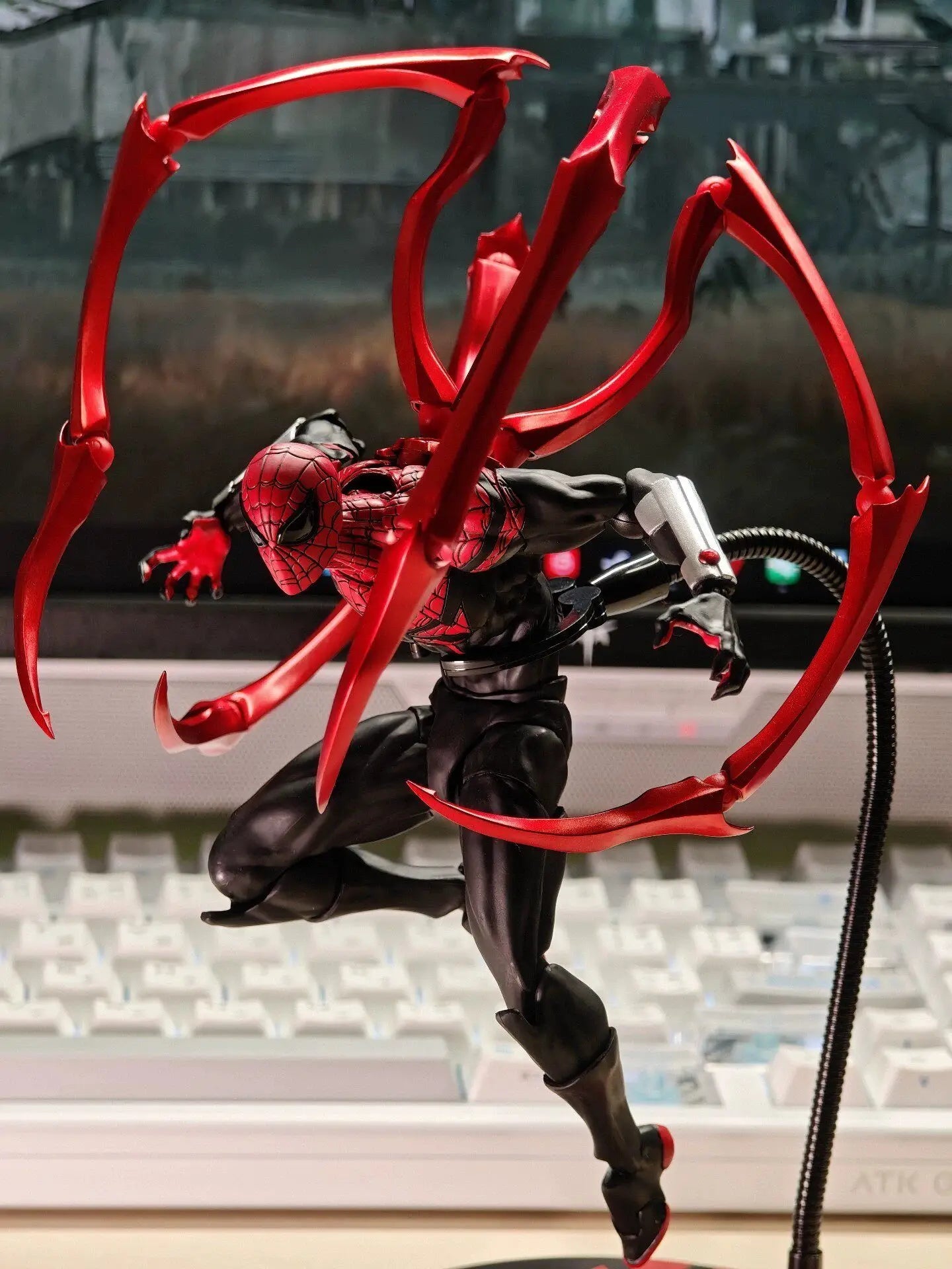 Mess Toys Superior Spider Man Ultimate Neighbor Kaine Peter Parker Messtoys Spiderman Action Figure Model Gifts Toys