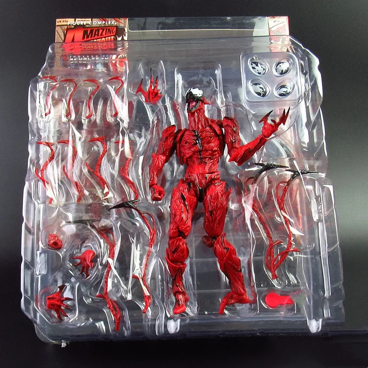 Marvel Carnage Action Figure with Interchangeable Faces