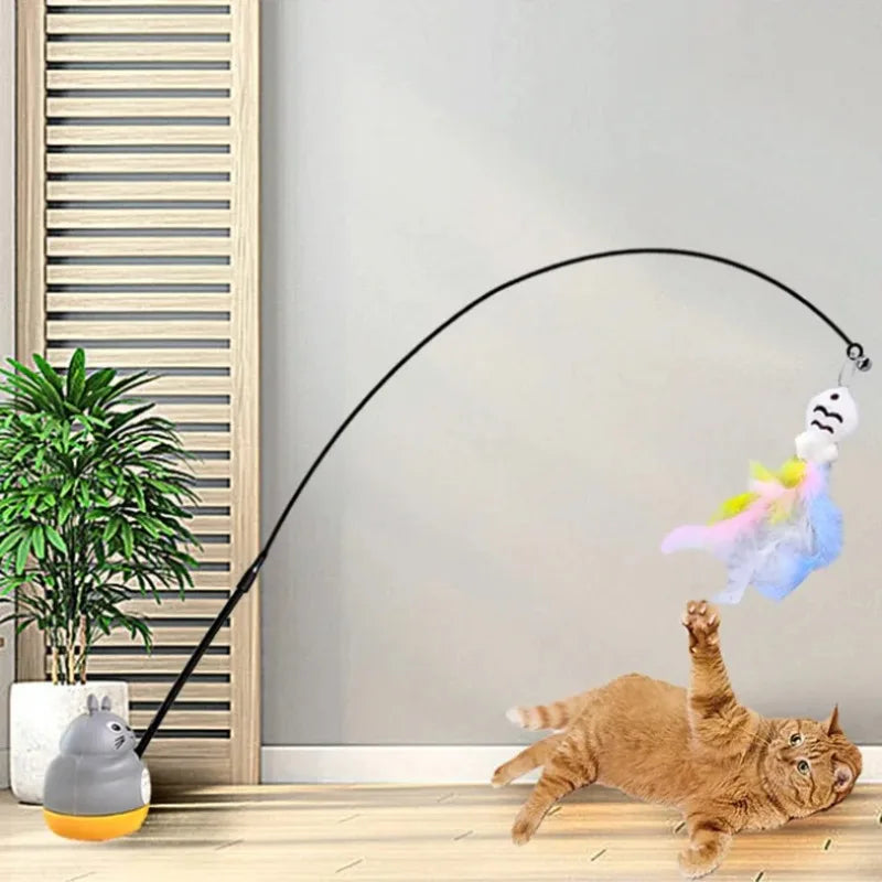 WhiskerFly™ Cat Teaser Wand