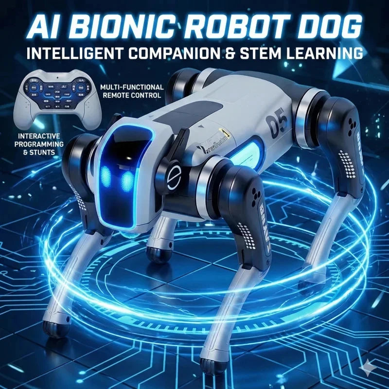 RoboPaw™ AI Interactive Robot Dog
