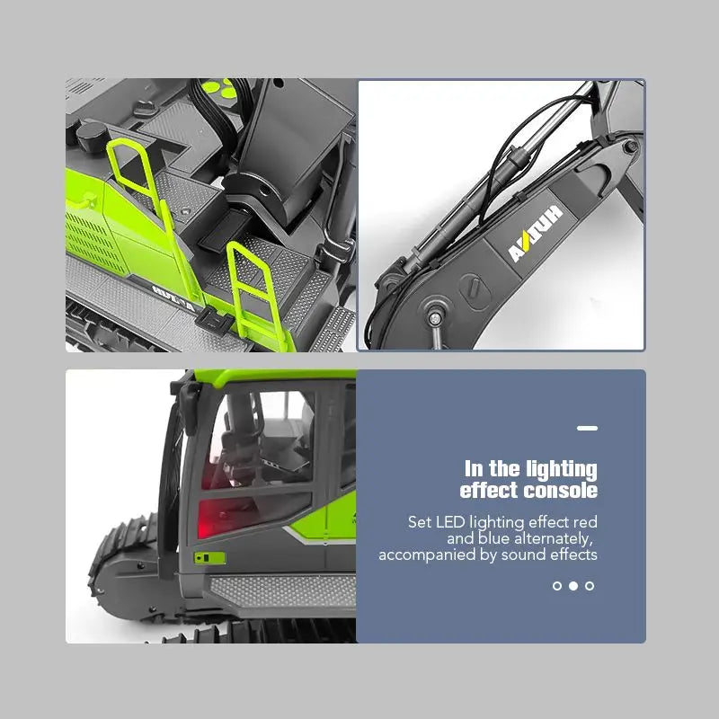TitanX RC Alloy Excavator 1:14