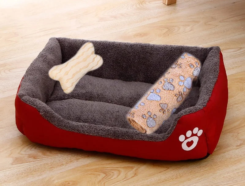 SnuggleNest™ Cotton Pet Bed