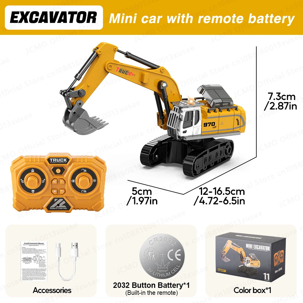 MiniDig RC Excavator 1:64
