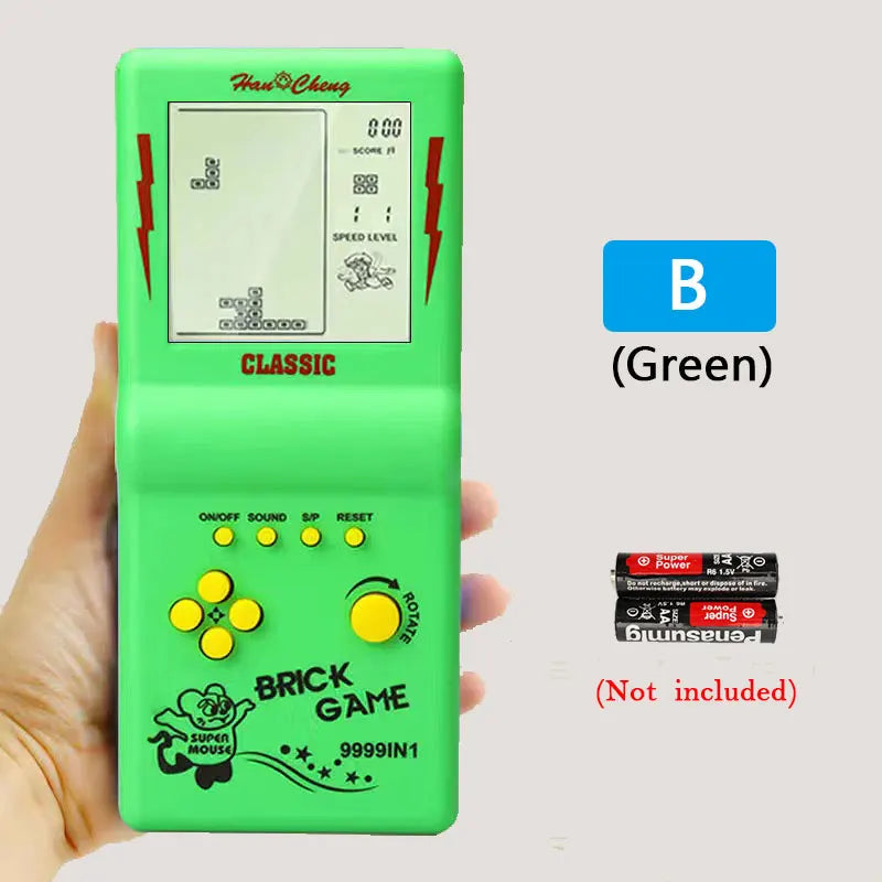 Classic Retro Tetris Handheld Game Console