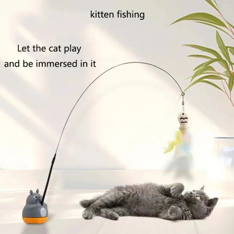 WhiskerFly™ Cat Teaser Wand