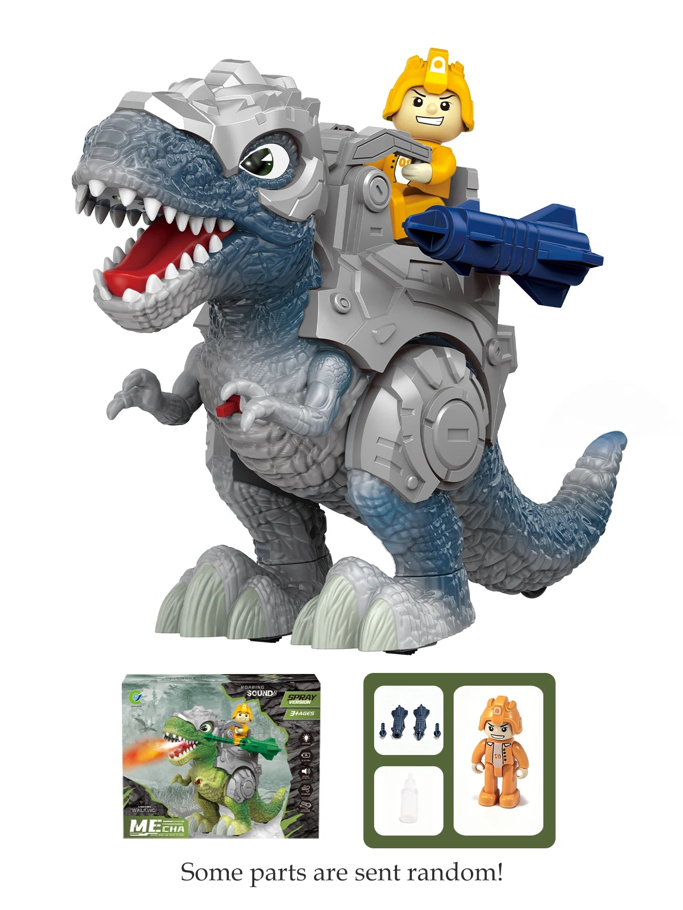 DinoHauler™ Transport Truck with Spray Dinosaur Set