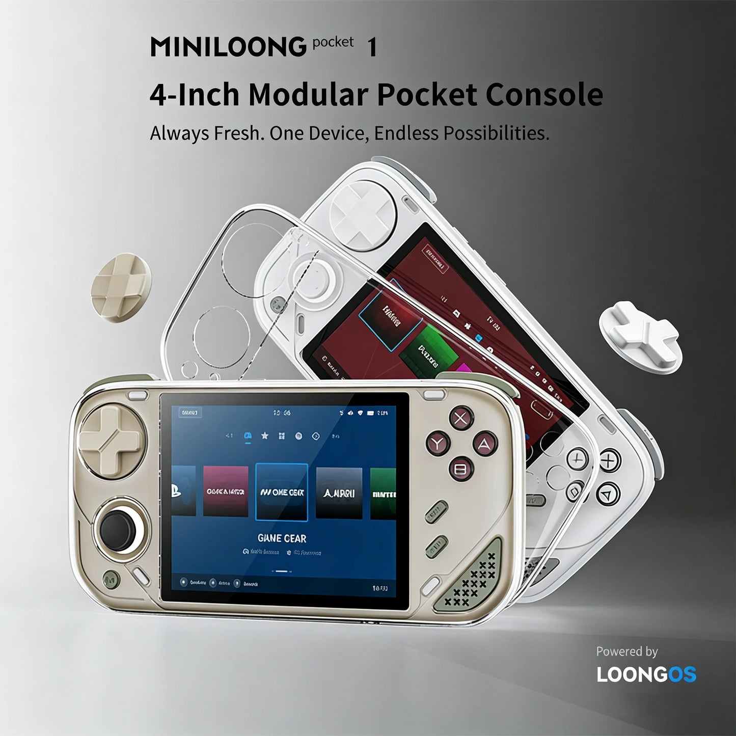 MINILOONG POCKET 1 Retro Handheld Game Console