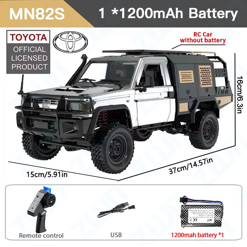 TrailMaster™ LC79 4WD RC Off-Road Pickup