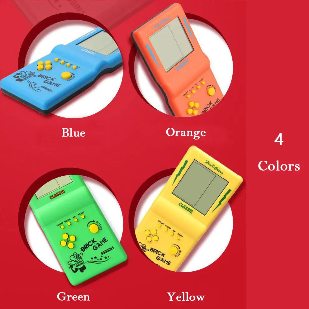 Classic Retro Tetris Handheld Game Console