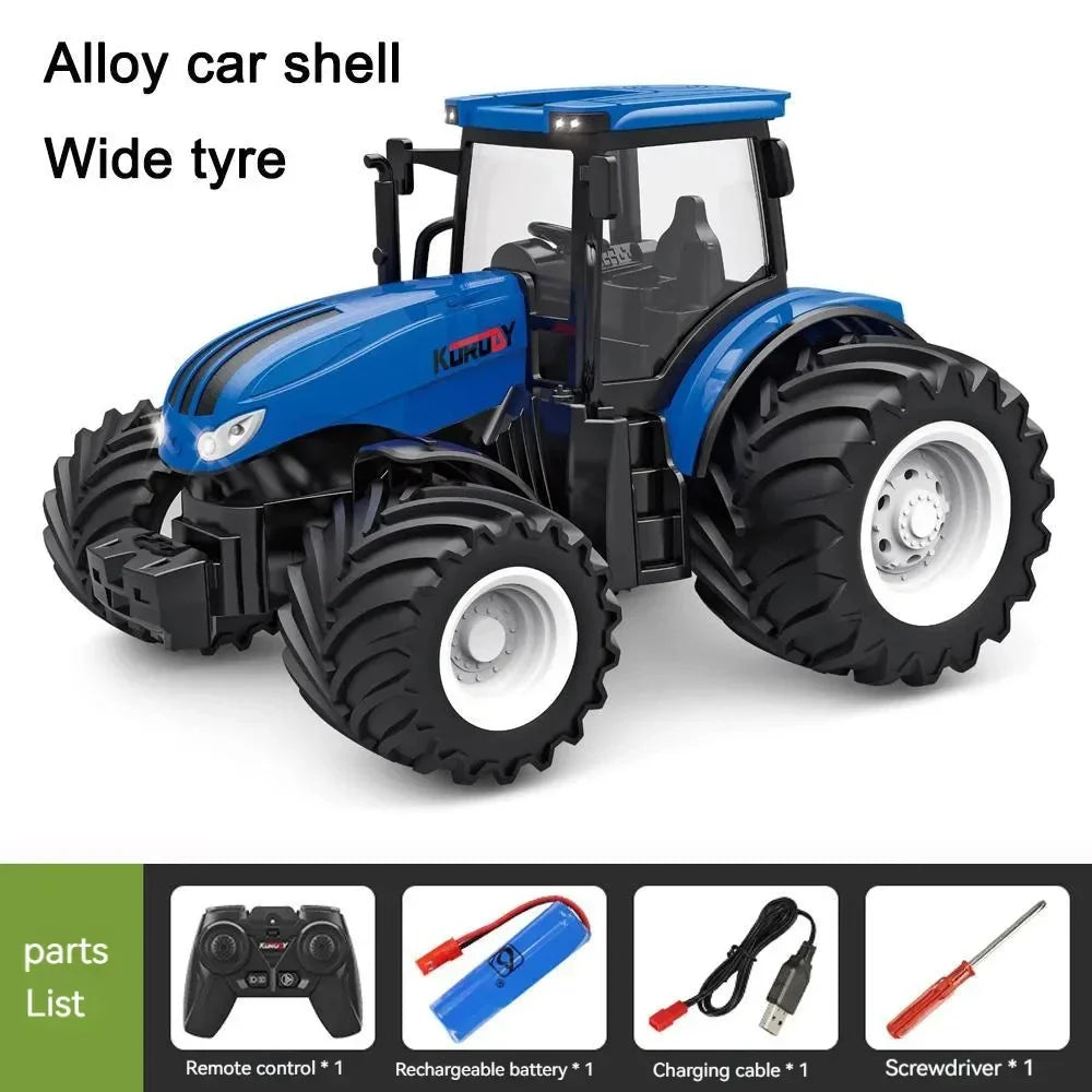 AgriMaster RC Farm Tractor with Trailer 1:24