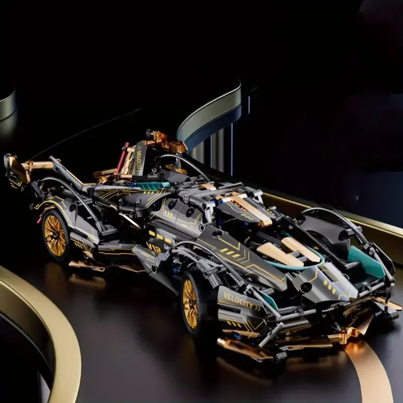 Velocity V12 Supercar Building Blocks