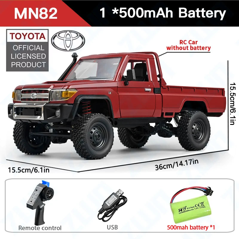 TrailMaster™ LC79 4WD RC Off-Road Pickup