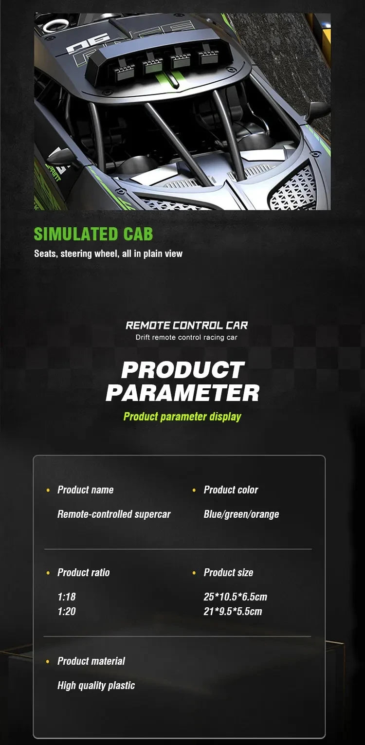 DriftX RC Racing Car