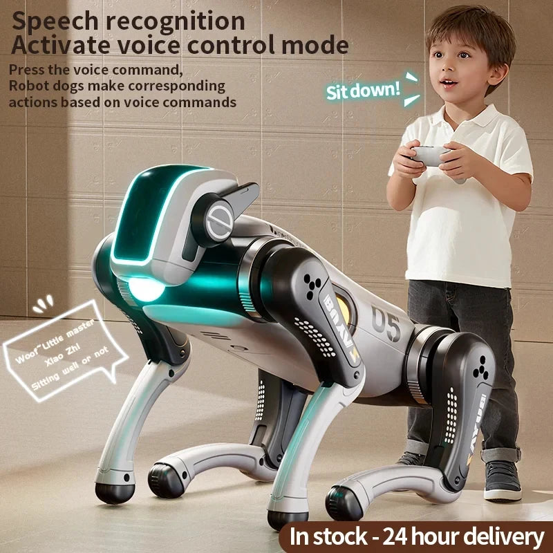 RoboPaw™ AI Interactive Robot Dog