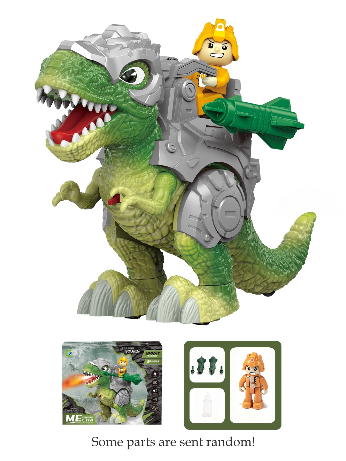 DinoHauler™ Transport Truck with Spray Dinosaur Set