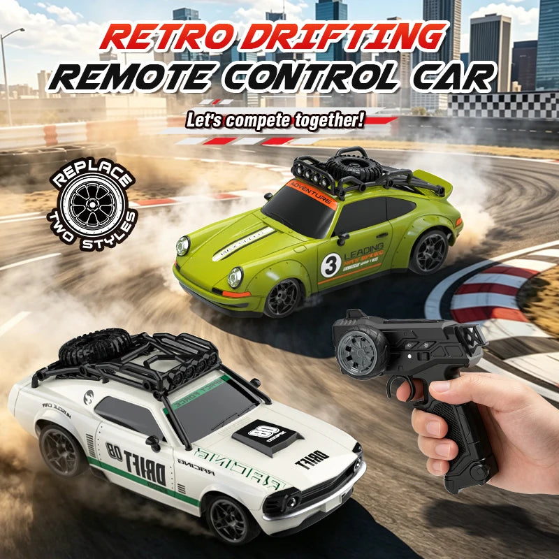 RetroRush™ 1:18 RC Drift Racer