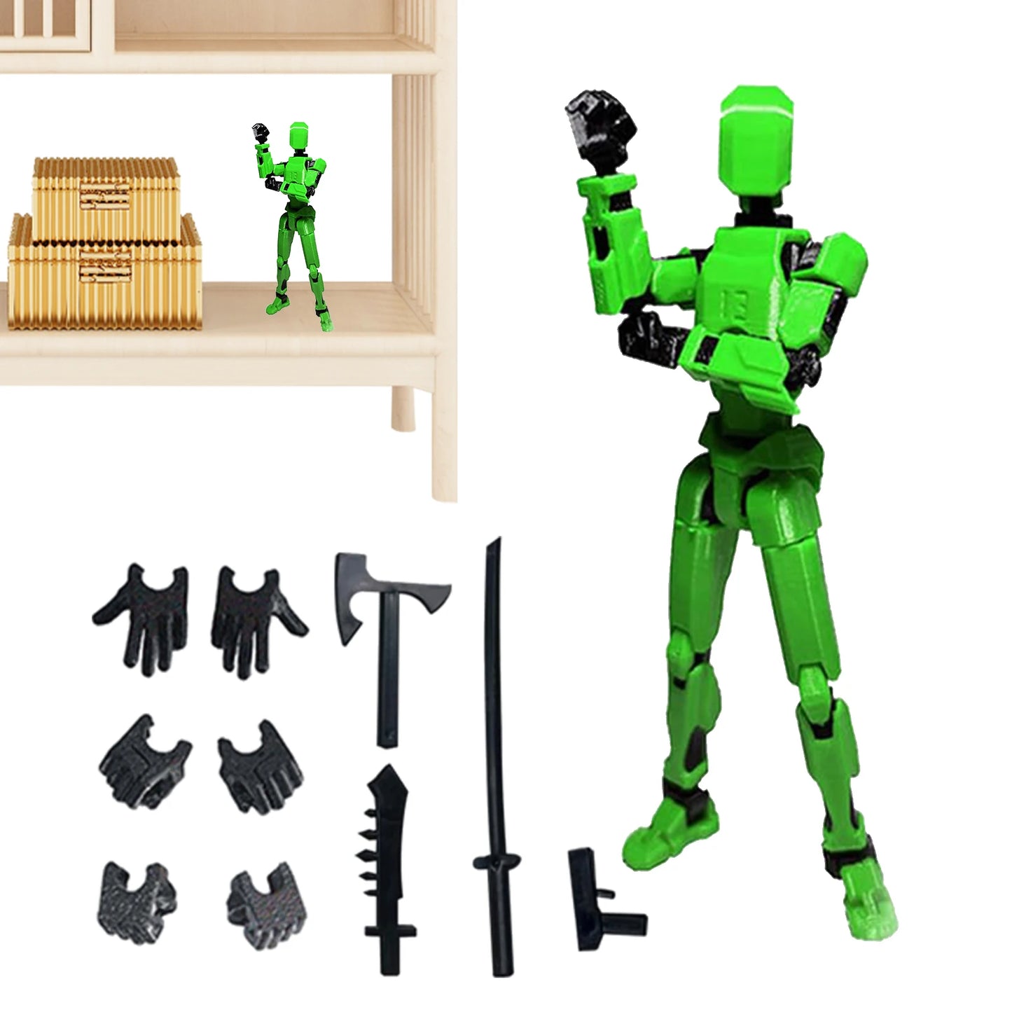 FlexiForge Poseable Action Figure Kit