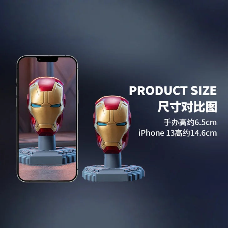 Iron Man DIY Helmet Model Kit – Collectible Assembly Figure