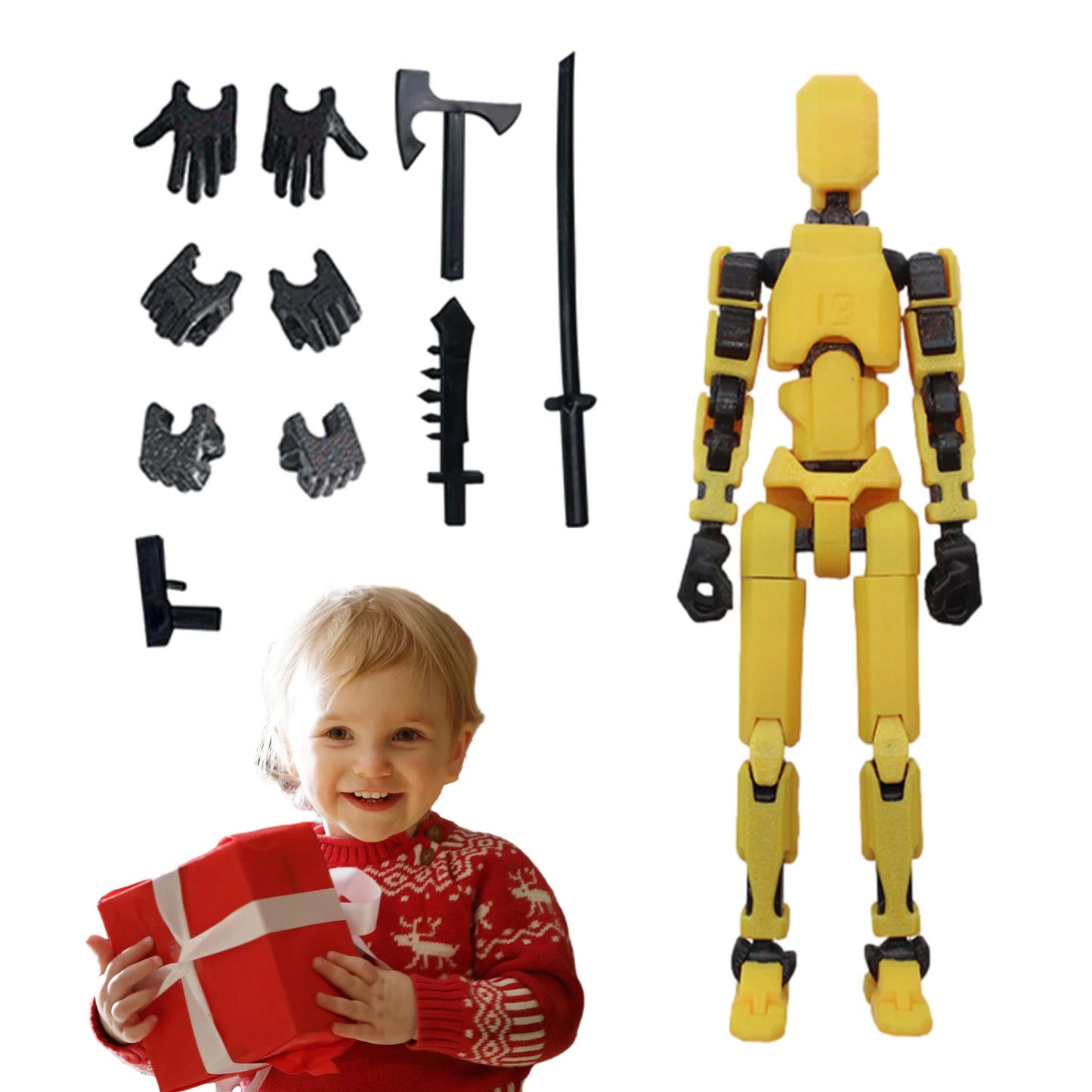 FlexiForge Poseable Action Figure Kit