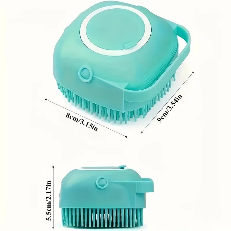 Commercial Pet Grooming Bath Tool, Durable for Deshedding. 8.5cm, Silicone, for Salon Use, Time Saver