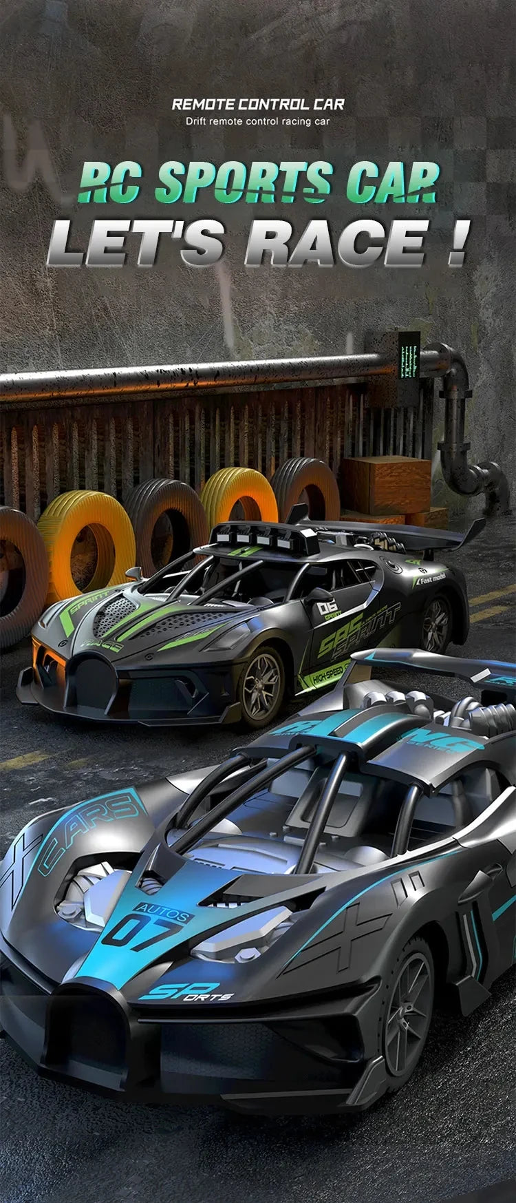 DriftX RC Racing Car