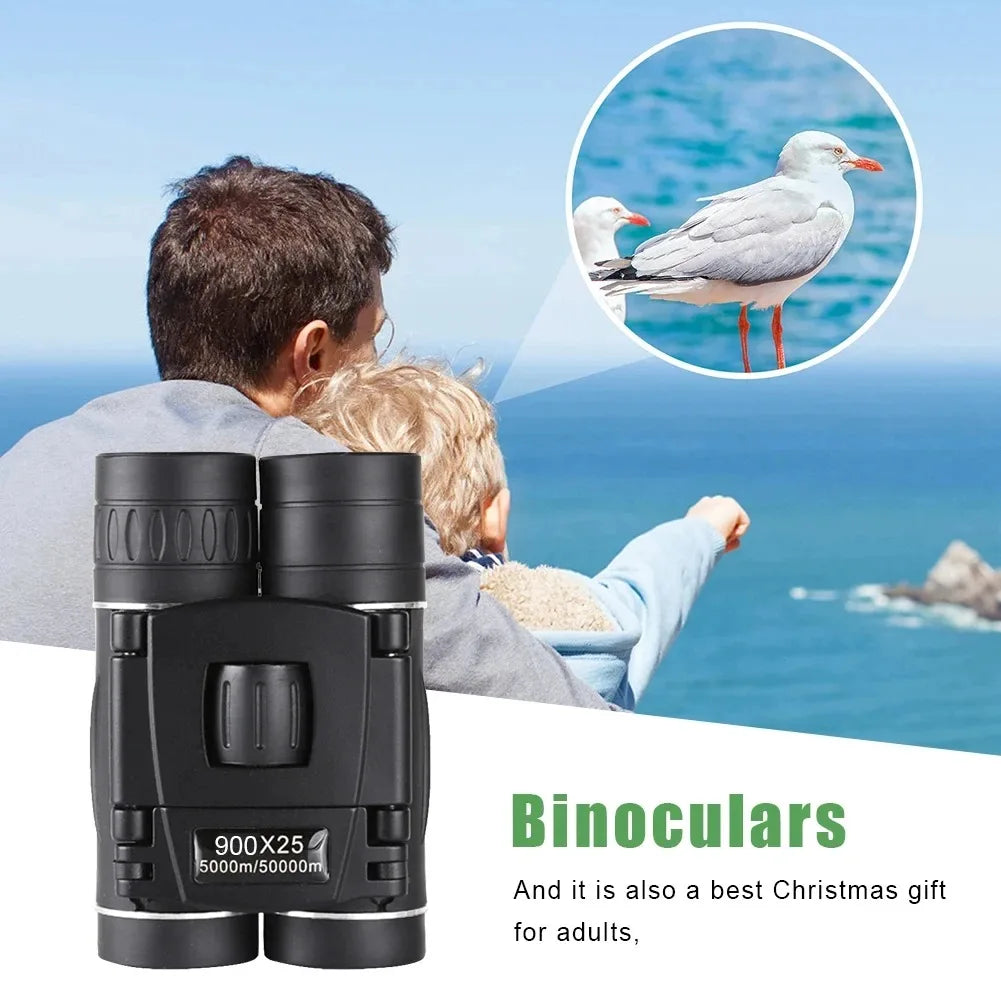Night Vision Binoculars for Outdoor Travel High Magnification HD Monocular for Mobile Phone Concer with Portable Magnifying Glas