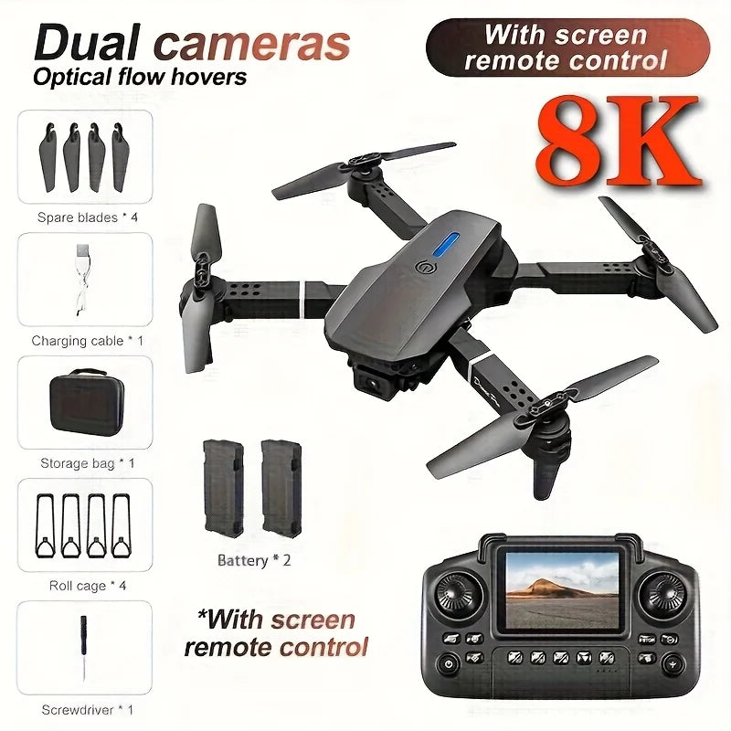SkyVision™ E88 Pro Max Foldable Drone with Dual Cameras
