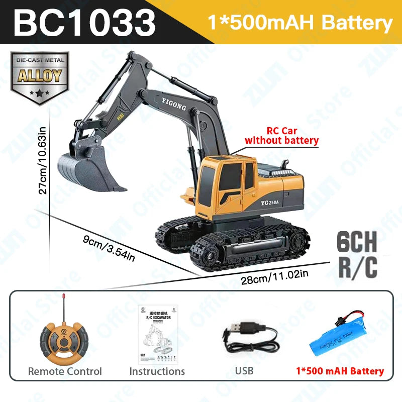 TitanBuild™ RC Construction Vehicle Series