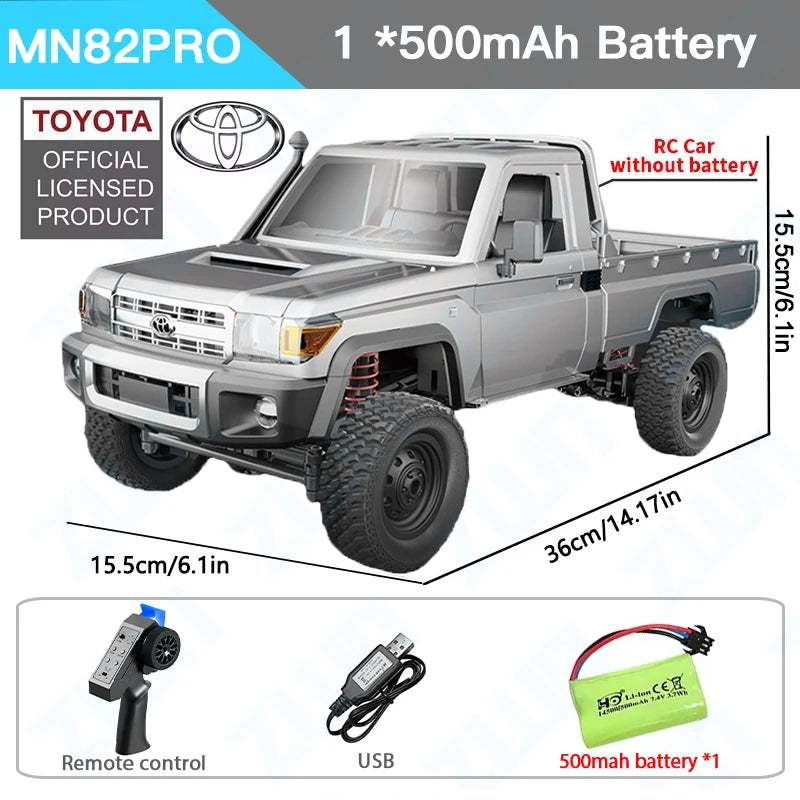 TrailMaster™ LC79 4WD RC Off-Road Pickup
