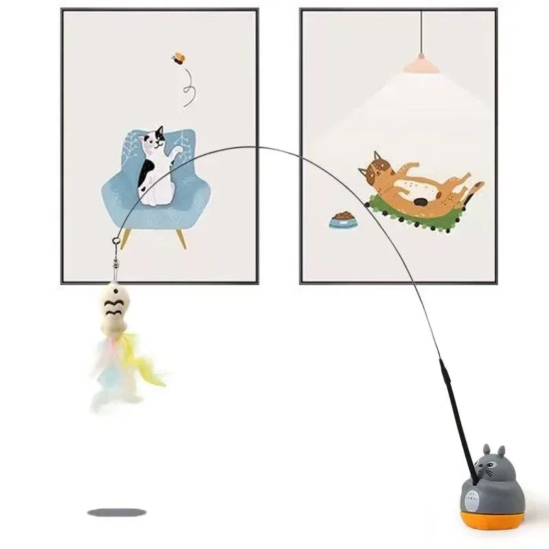 WhiskerFly™ Cat Teaser Wand