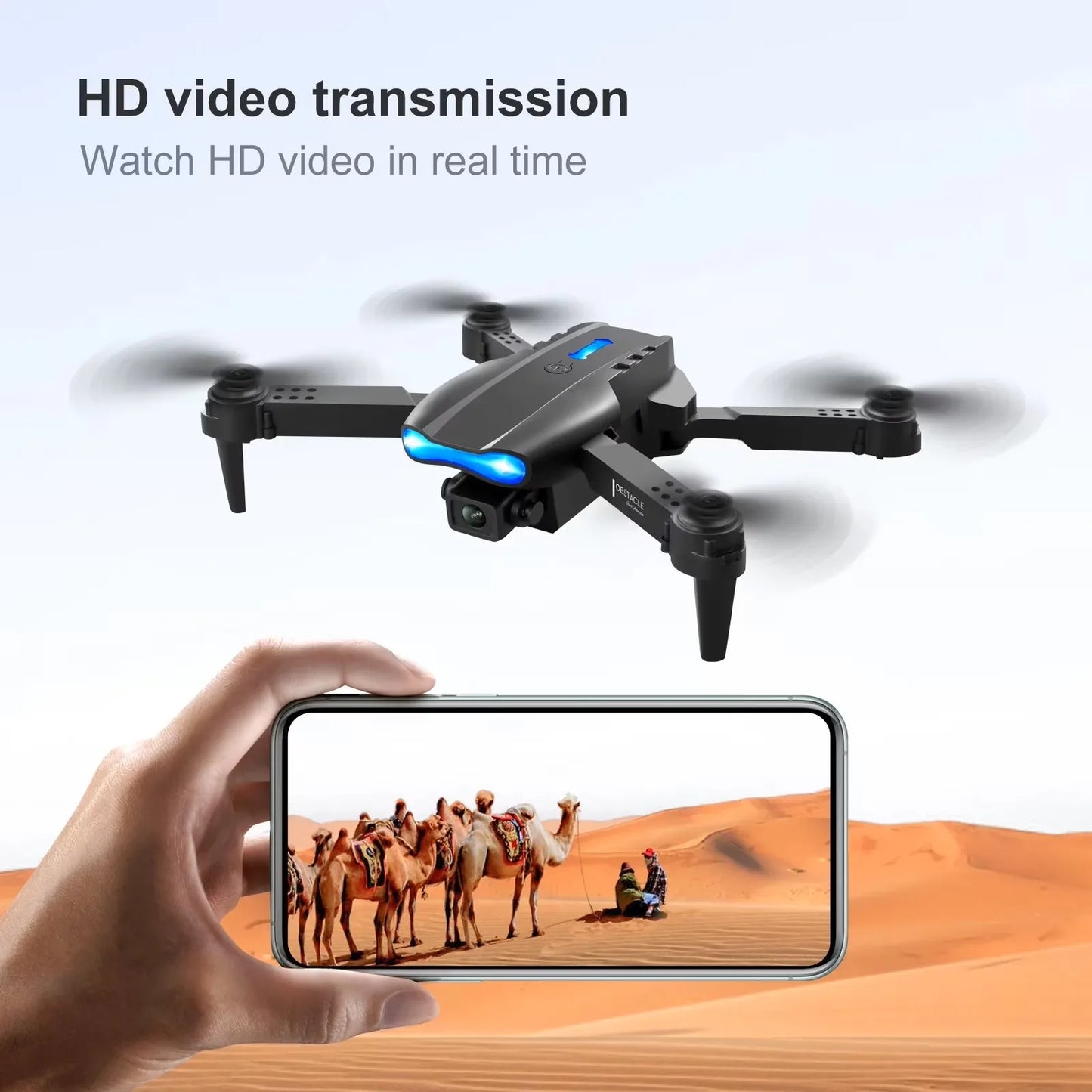 SkyVision™ E88 Pro Max Foldable Drone with Dual Cameras