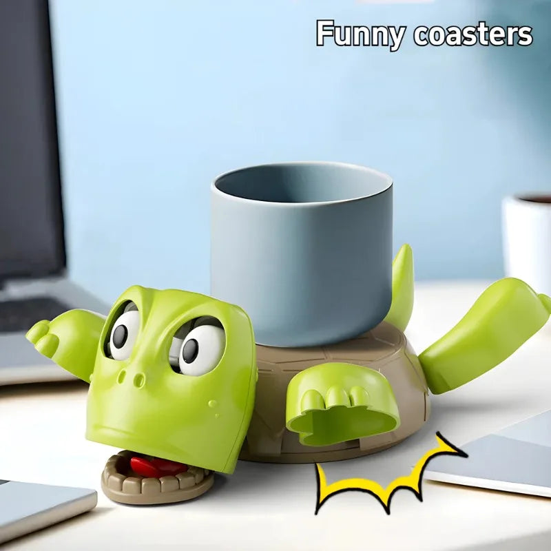 Funny Turtle Mug Coaster