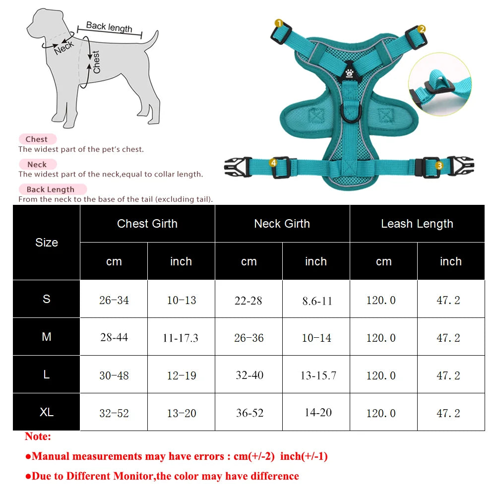 Escape-Proof Cat Harness & Leash Set