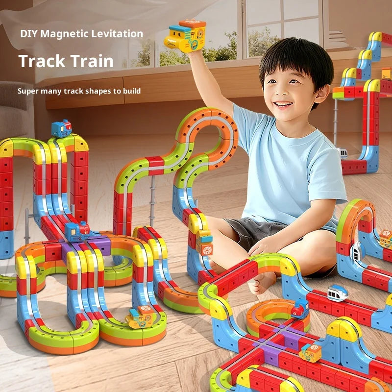 SpeedRail™ Magnetic Bullet Train Builder Set