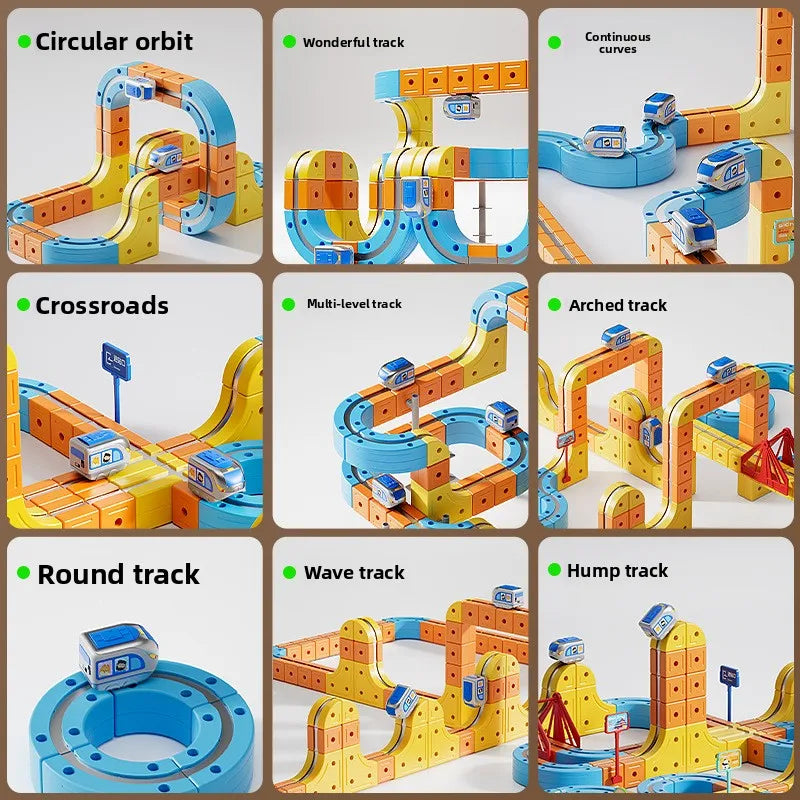MagnoRail™ Magnetic Track Builder Set