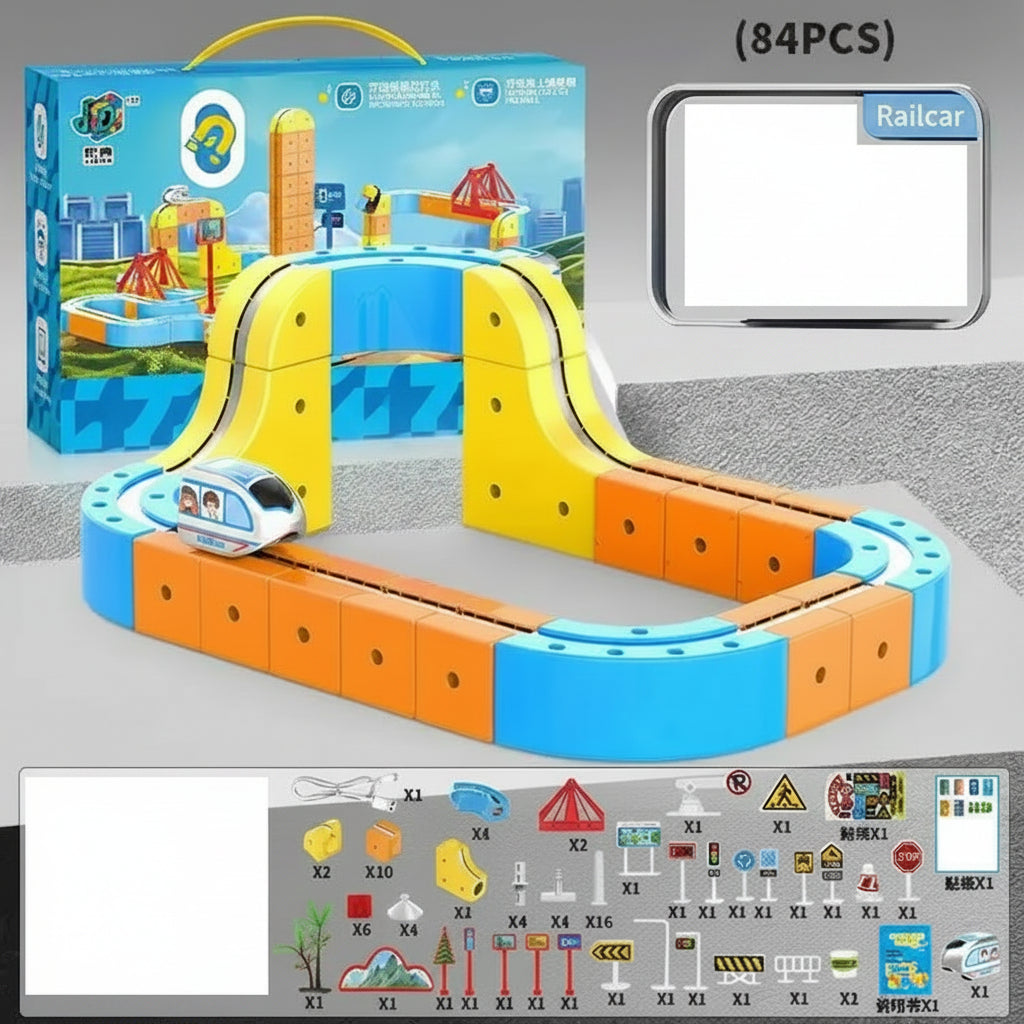 MagnoRail™ Magnetic Track Builder Set