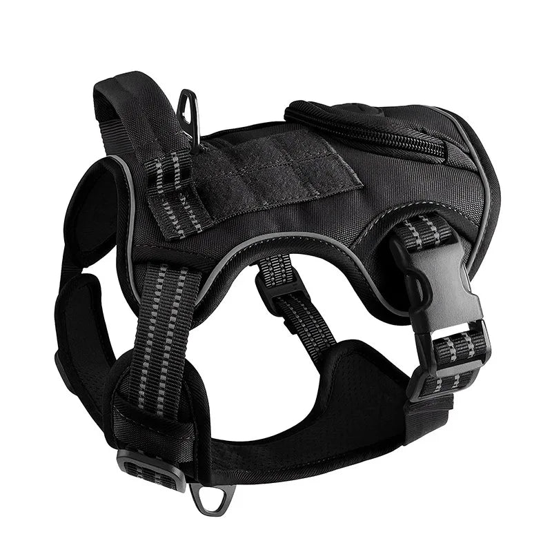 TitanGuard™ Tactical Dog Harness Set