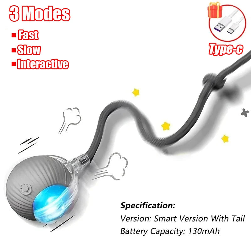 ChaseTail™ Smart Rolling Ball