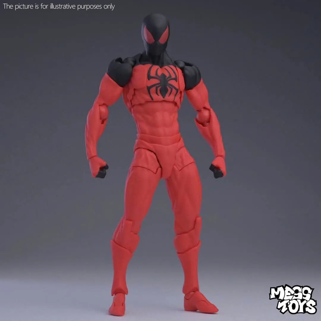 Mess Toys Superior Spider Man Ultimate Neighbor Kaine Peter Parker Messtoys Spiderman Action Figure Model Gifts Toys